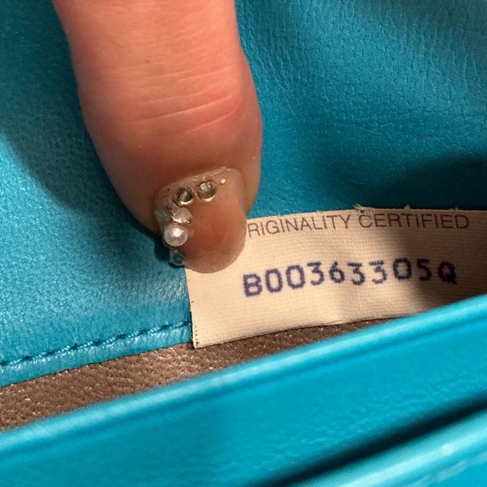 Bottega Veneta Intrecciato aqua and snakeskin wallet - Picture 8 of 9